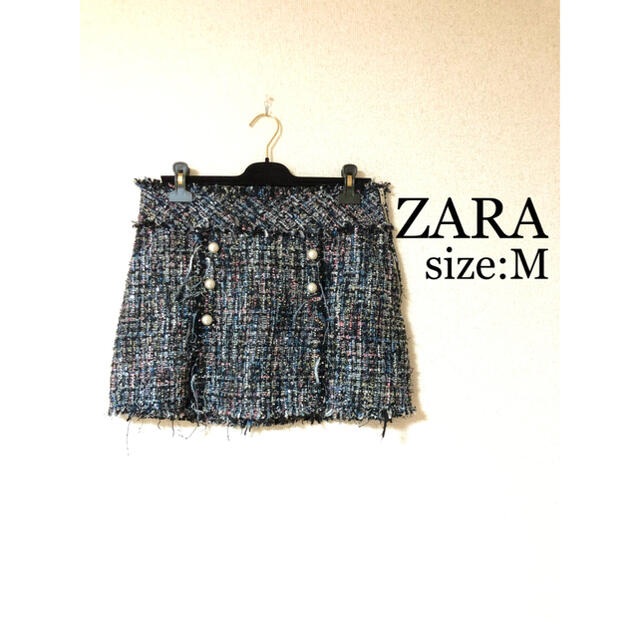 ZARA(ザラ)のZARA★ツイードスカート、ミニスカート レディースのスカート(ミニスカート)の商品写真