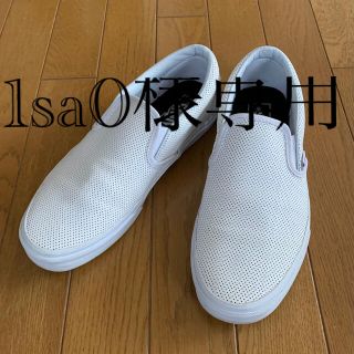 ヴァンズ(VANS)のバンズ　スリッポン スニーカー美品(スニーカー)