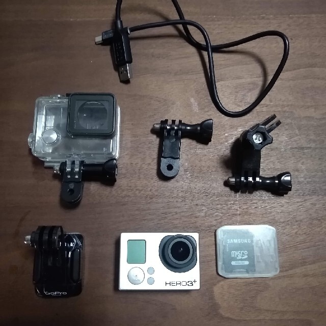 GoPro(ゴープロ)のgo pro hero 3+ スマホ/家電/カメラのカメラ(ビデオカメラ)の商品写真