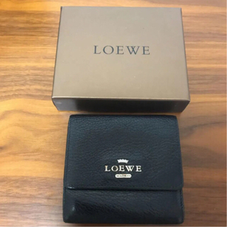 ロエベ(LOEWE)のLOEWE 三つ折りレザー財布(財布)