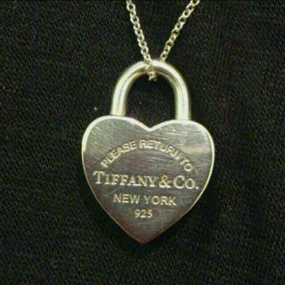 ティファニー(Tiffany & Co.)のティファニー☆ハートチャームネックレス(ネックレス)