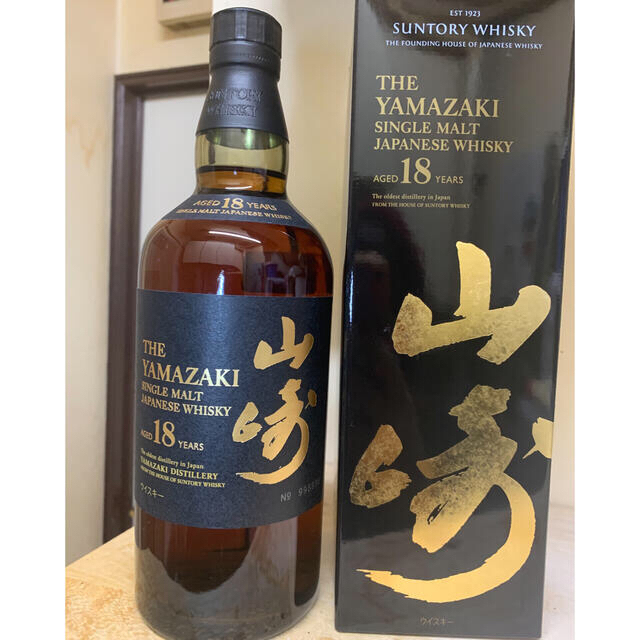 サントリー山崎 18年 700ml 未開封 新品?正規品 39360円引き www
