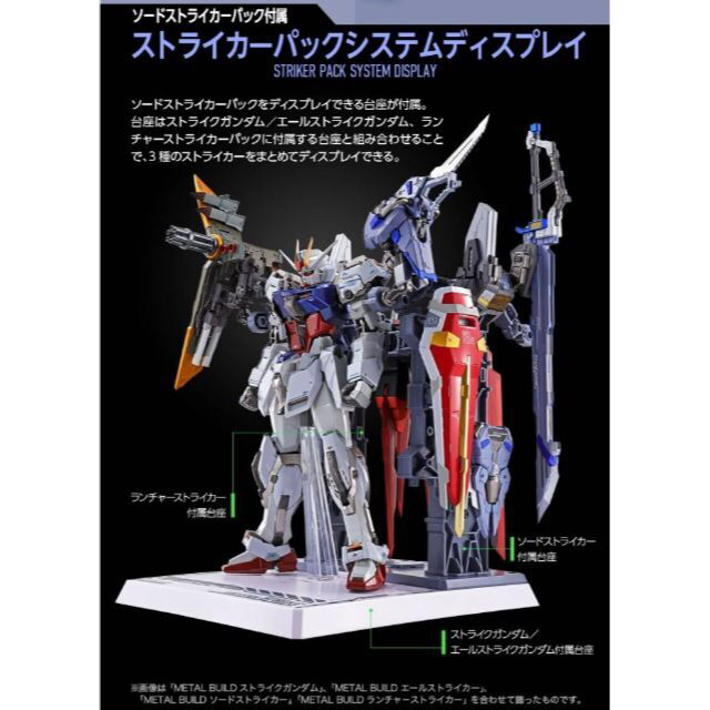 春の新作 メタルビルド ストライクガンダム エールストライカー 10th