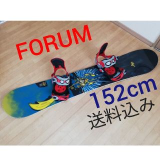 FORUM ✕ FORUM スノーボード 2点セット 152cm-eastgate.mk