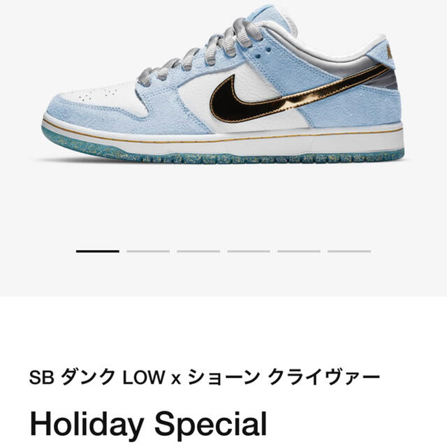 最新入荷 NIKE - NIKE SB DUNK ショーン クライヴァー 26.5