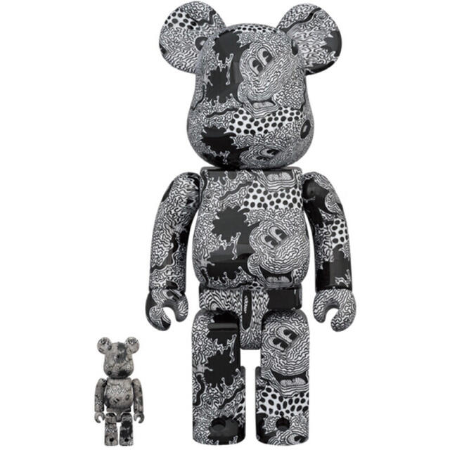BE@RBRICK Keith Haring Mickey Mouse1000%