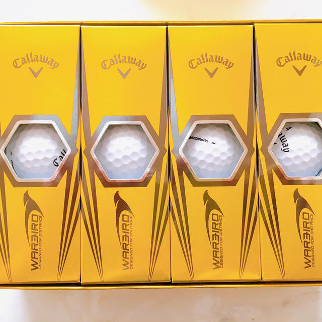 Callaway(キャロウェイ)の新品 未使用　Callaway ゴルフボール　2ダース チケットのスポーツ(ゴルフ)の商品写真