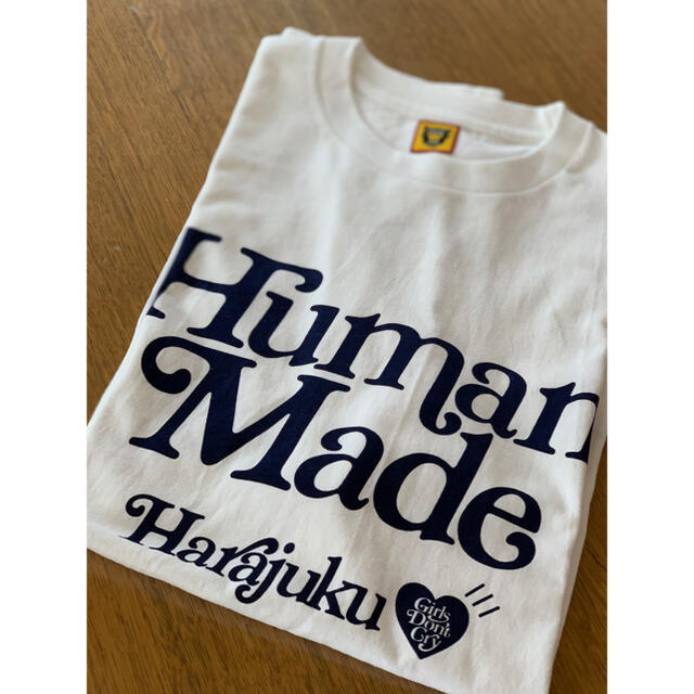 Supreme(シュプリーム)の【HUMAN MADE】 GIRLS DON’T CRYコラボ限定Tシャツ メンズのトップス(Tシャツ/カットソー(半袖/袖なし))の商品写真