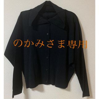 ミイ(me)のmeイッセイミヤケ　上着　ジャケット　カットソー(カットソー(長袖/七分))