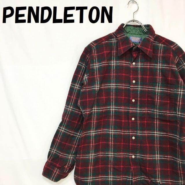 【人気】ペンドルトン 70's USA製 チェック柄 ネルシャツ 厚手シャツ L | フリマアプリ ラクマ