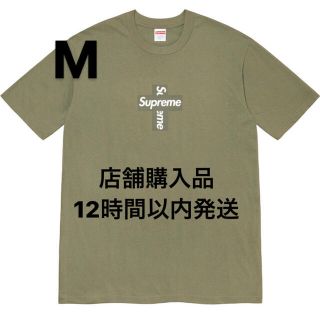 シュプリーム(Supreme)のSupreme cross box tee olive m(Tシャツ/カットソー(半袖/袖なし))