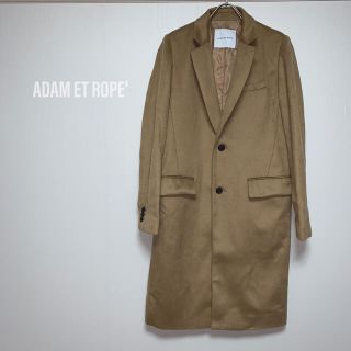 アダムエロぺ ロングコート(レディース)(ブラウン/茶色系)の通販 37