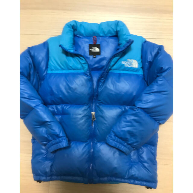 THE NORTH FACE(ザノースフェイス)のザノースフェイス　キッズ　ダウンジャケット　130cm キッズ/ベビー/マタニティのキッズ服男の子用(90cm~)(ジャケット/上着)の商品写真