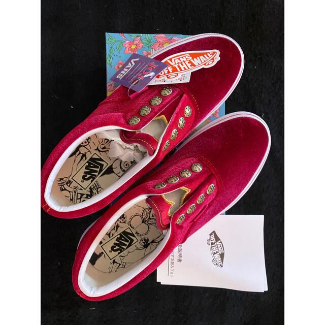 新品　ジョジョの奇妙な冒険　VANS コラボ　ジョルノ　スニーカー　26.5cm