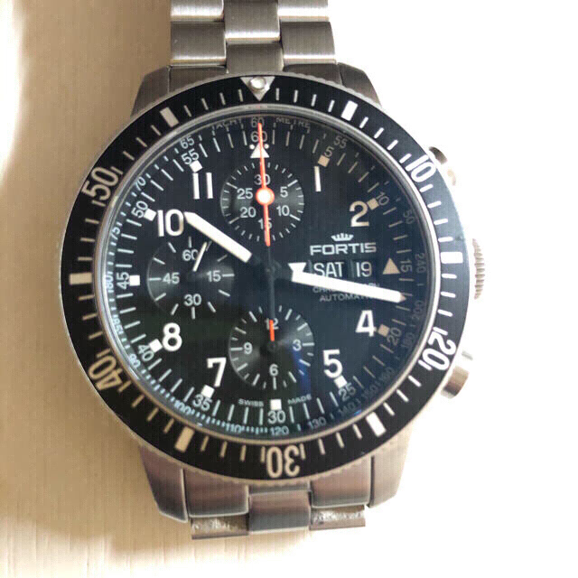 数量限定】 FORTIS - フォルティス コスモノート クロノグラフ 腕時計