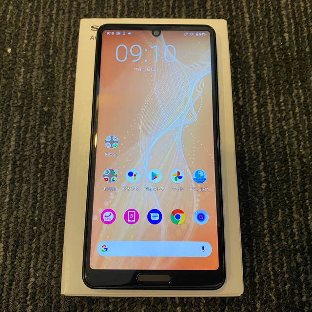 aquos sense4 lite シルバー