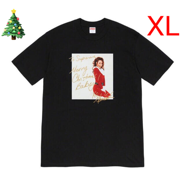 Supreme(シュプリーム)のsupreme マライアキャリーT 黒 XL メンズのトップス(Tシャツ/カットソー(半袖/袖なし))の商品写真