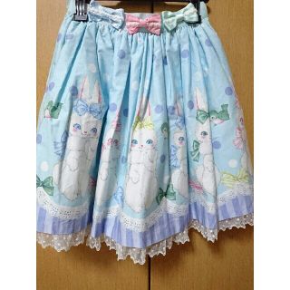 アンジェリックプリティー(Angelic Pretty)のマシュマロバニースカート【Angelic Pretty】(ひざ丈スカート)