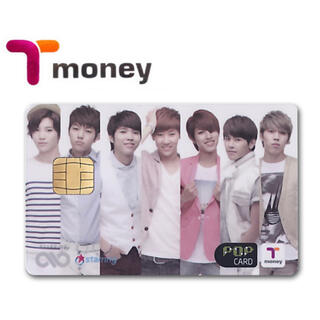 Tmoneyカード（INFINITE）(アイドルグッズ)