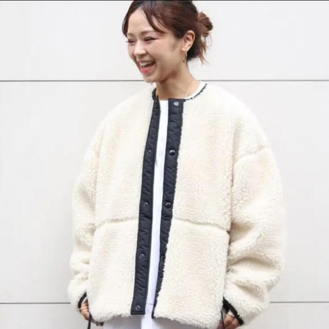 最も信頼できる HYKE - HYKE(ハイク) FAUX SHEARLING COAT ボアコート ...