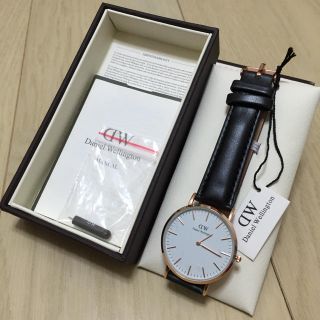 ダニエルウェリントン(Daniel Wellington)の【新品】ダニエルウェリントン 36㎜(腕時計)