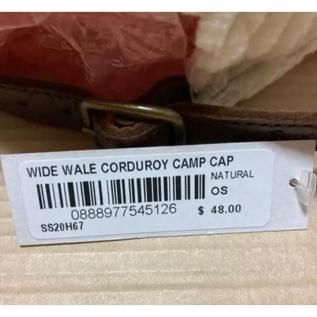 【新品】Supreme WIDE WALE CORDUROY CAMP 3