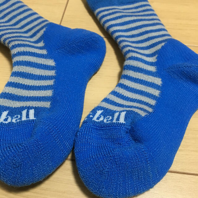 mont bell(モンベル)のmont-bell メリノウール靴下 17-19㎝ キッズ キッズ/ベビー/マタニティのこども用ファッション小物(靴下/タイツ)の商品写真