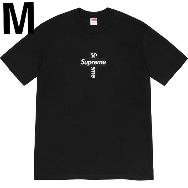SUPREME Cross Box Logo Tee Black M SUPREME Cross Box Logo Tee Black M