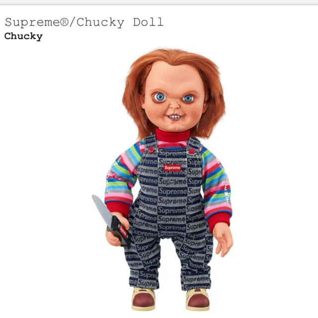 Supreme®/Chucky Doll シュプリーム/チャッキー