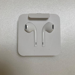 アップル(Apple)の純正　iPhone イヤホン earphone iPhoneSE 付属品(ストラップ/イヤホンジャック)