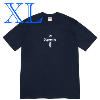 シュプリーム(Supreme)のsupreme Cross Box Logo Tee(Tシャツ/カットソー(半袖/袖なし))