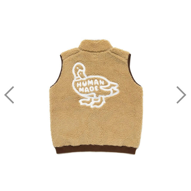 HUMAN MADE DUCK FLEECE VEST ダック フリースベスト