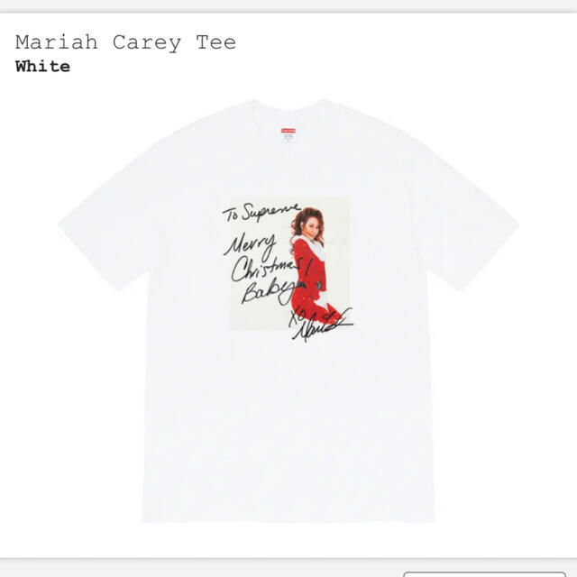 Mariah Carey Tee White XL - Tシャツ/カットソー(半袖/袖なし)