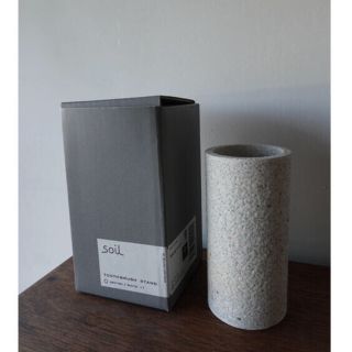 ソイル(SOIL)のsoil 珪藻土 歯ブラシスタンド(日用品/生活雑貨)