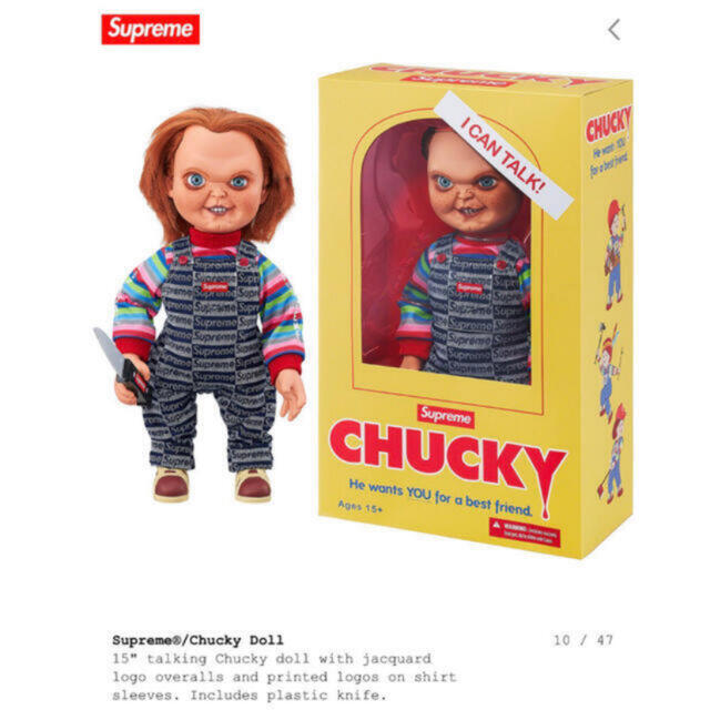 シュプリーム Chucky Doll チャッキー チャイルド・プレイ