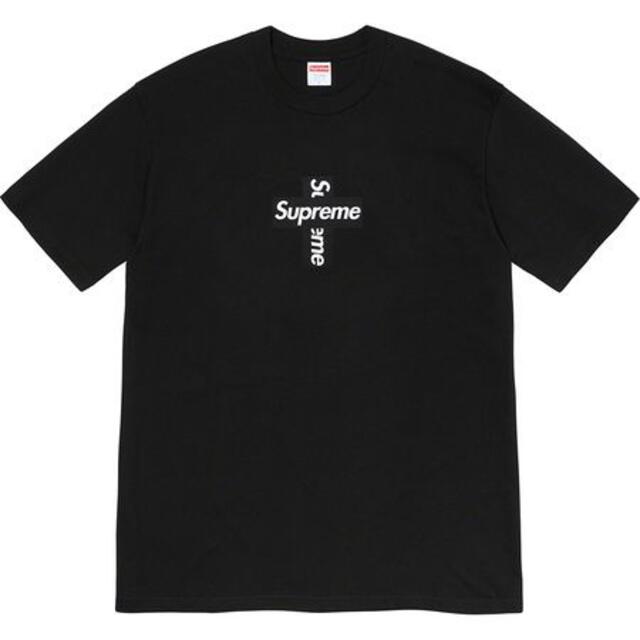 Supreme Cross Box Logo Tee Black L