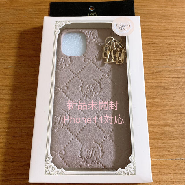 Maison de FLEUR - 新品未開封!メゾンドフルール♡iPhone11ケースの Maison de FLEUR - 新品未開封!メゾンドフルール♡iPhone11ケースの