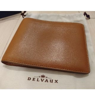 【未使用】デルヴォー DELVAVX 二つ折りウォレット(折り財布)