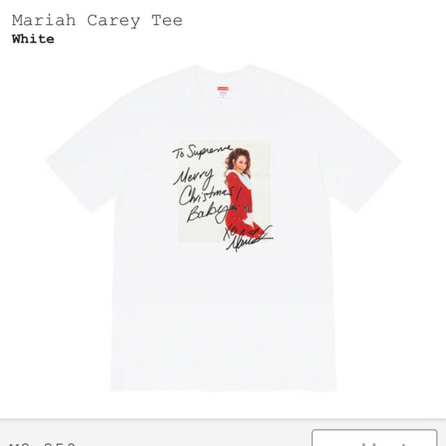 supreme Mariah Carey Tee マライヤキャリー