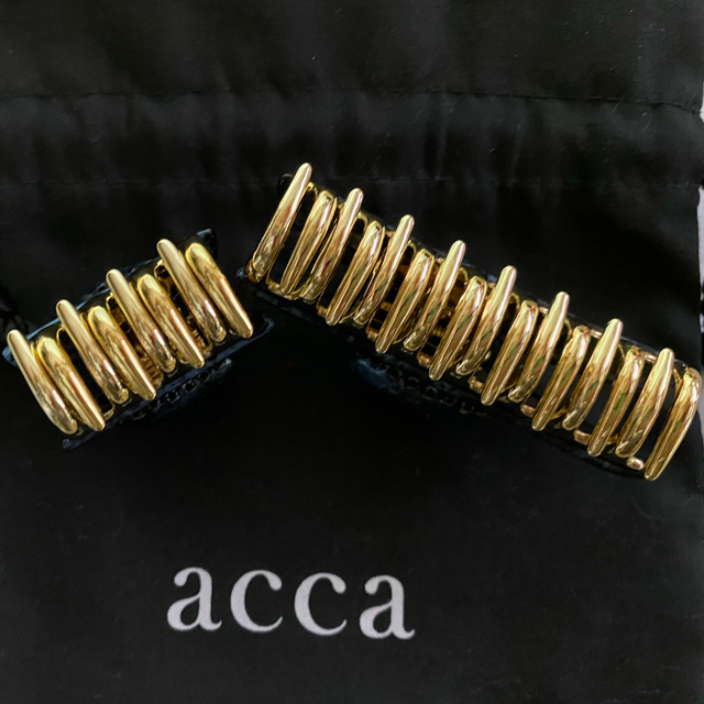 acca(アッカ)の専用　アッカ　クリスタルメッシュ モンタナ レディースのヘアアクセサリー(バレッタ/ヘアクリップ)の商品写真