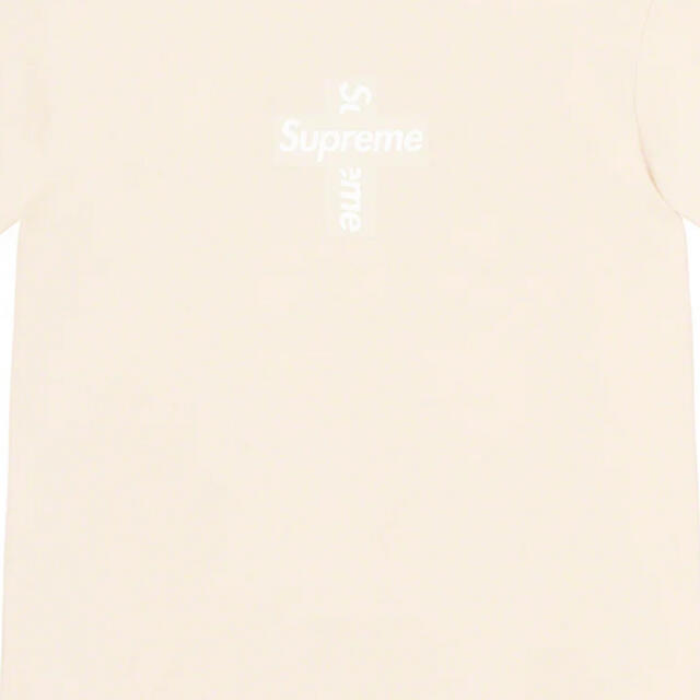 supreme Cross Box Logo Tee Light Olive S - Tシャツ/カットソー(半袖 ...