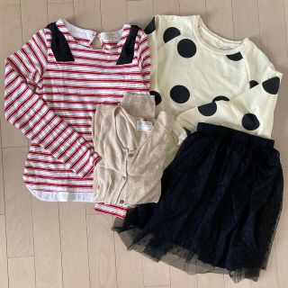 ケイトスペードニューヨーク(kate spade new york)の最終値下げ★女の子 150cm used 4点セット kate spade あり(Tシャツ/カットソー)