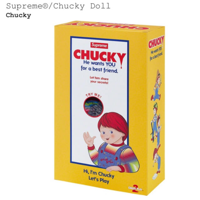 高品質爆買い Supreme Supreme®/Chucky Doll の通販 by somsworks's shop｜シュプリームならラクマ 
