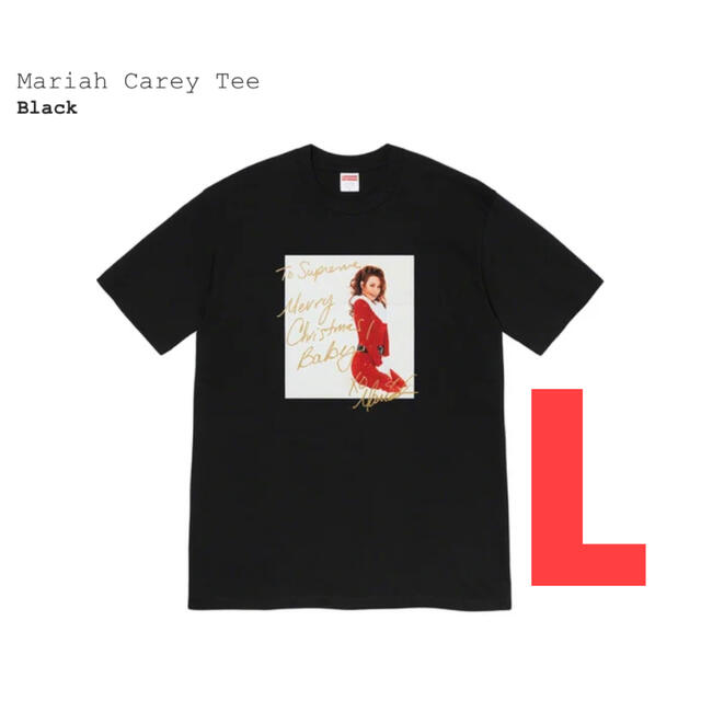 Supreme mariah carey Tシャツ L 黒 マライアキャリー