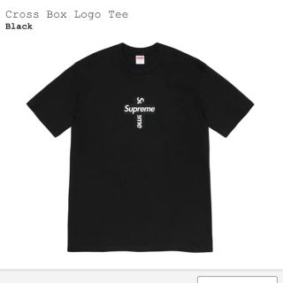 シュプリーム(Supreme)のシュプリーム　クロスボックスロゴT(Tシャツ/カットソー(半袖/袖なし))