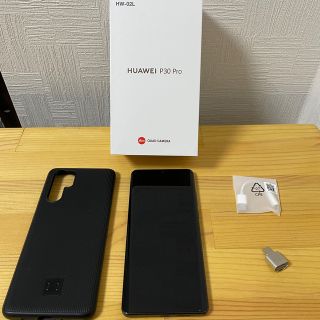 ファーウェイ(HUAWEI)の【お買い得】HUAWEI P30 Pro docomo HW-02L Black(スマートフォン本体)