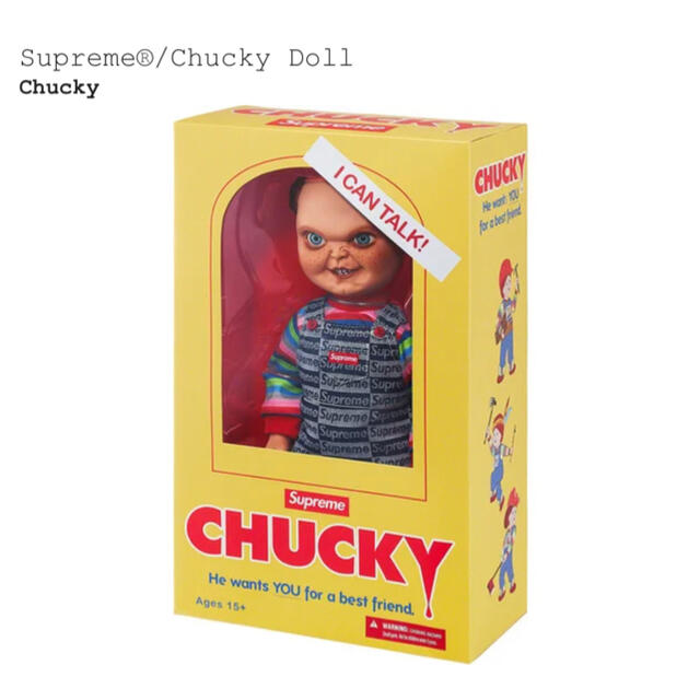 宅急便は割引特典対象! supreme チャッキードール 新品未開封 - 通販