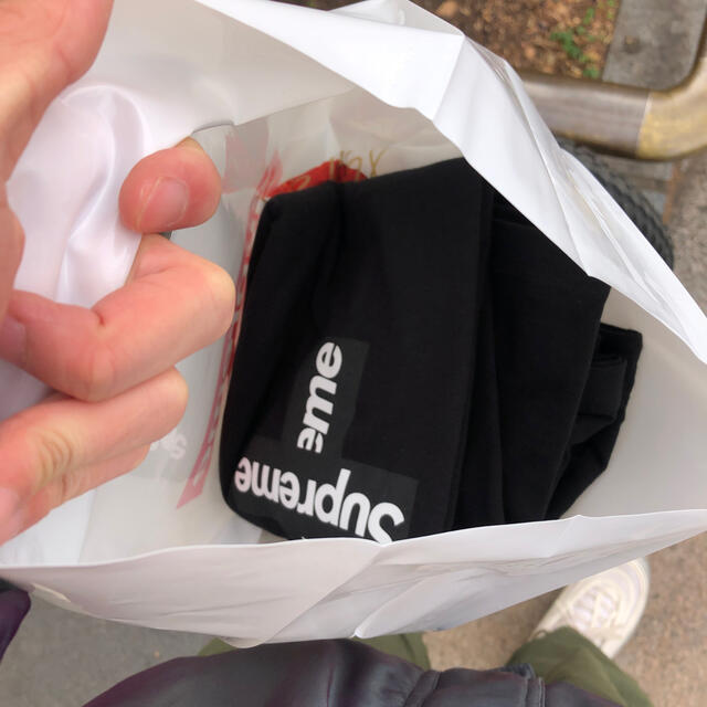 supreme Cross Box Logo Tee シュプリーム