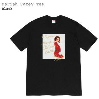 シュプリーム(Supreme)のMサイズ supreme Mariah Carey Tee  ブラック (Tシャツ/カットソー(半袖/袖なし))