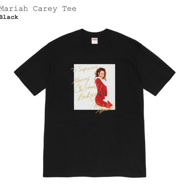 Supreme(シュプリーム)のMariah Carey Tee  シュプリーム マライアキャリー ブラック メンズのトップス(Tシャツ/カットソー(半袖/袖なし))の商品写真